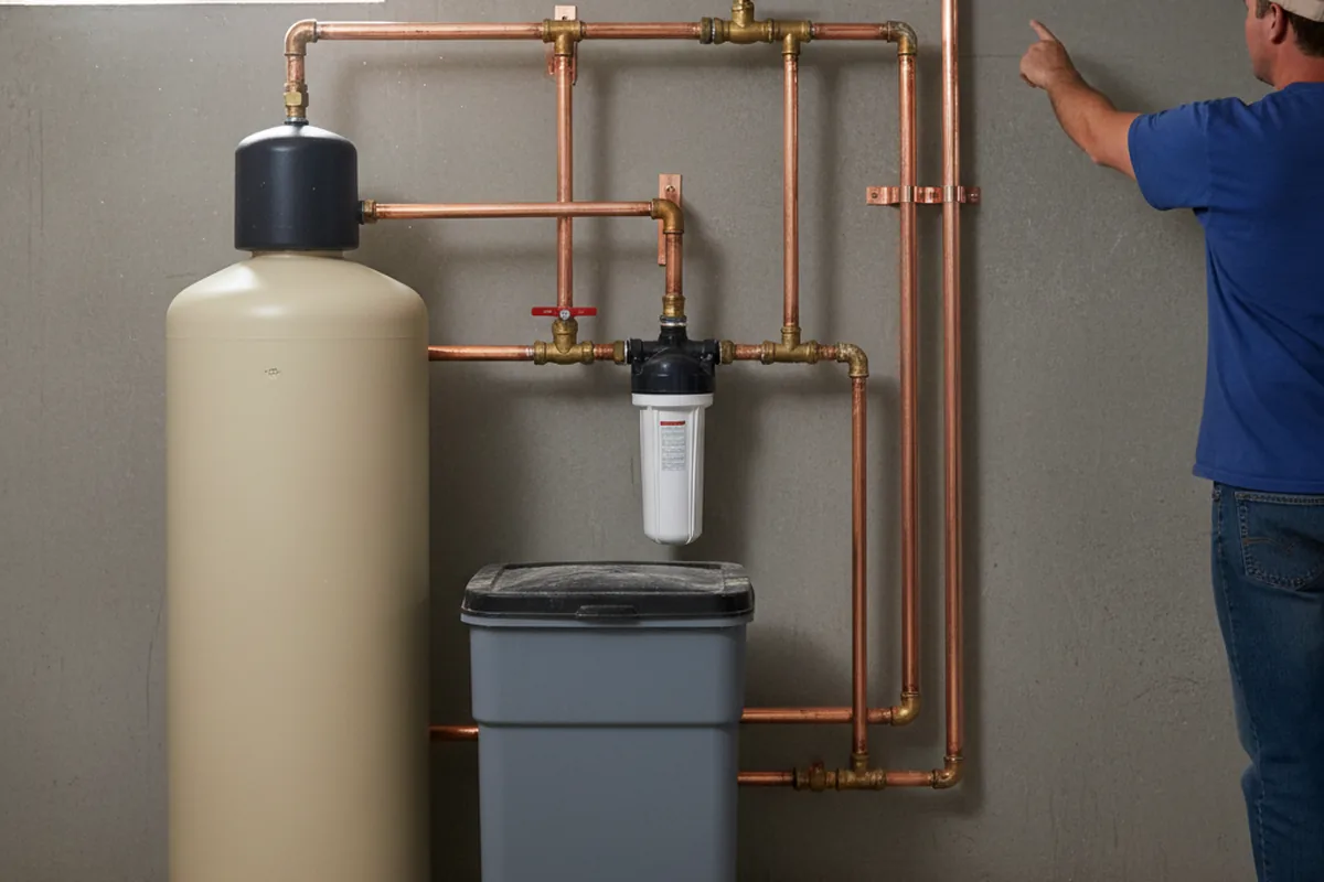 Whole-house water treatment system installed in Gotha